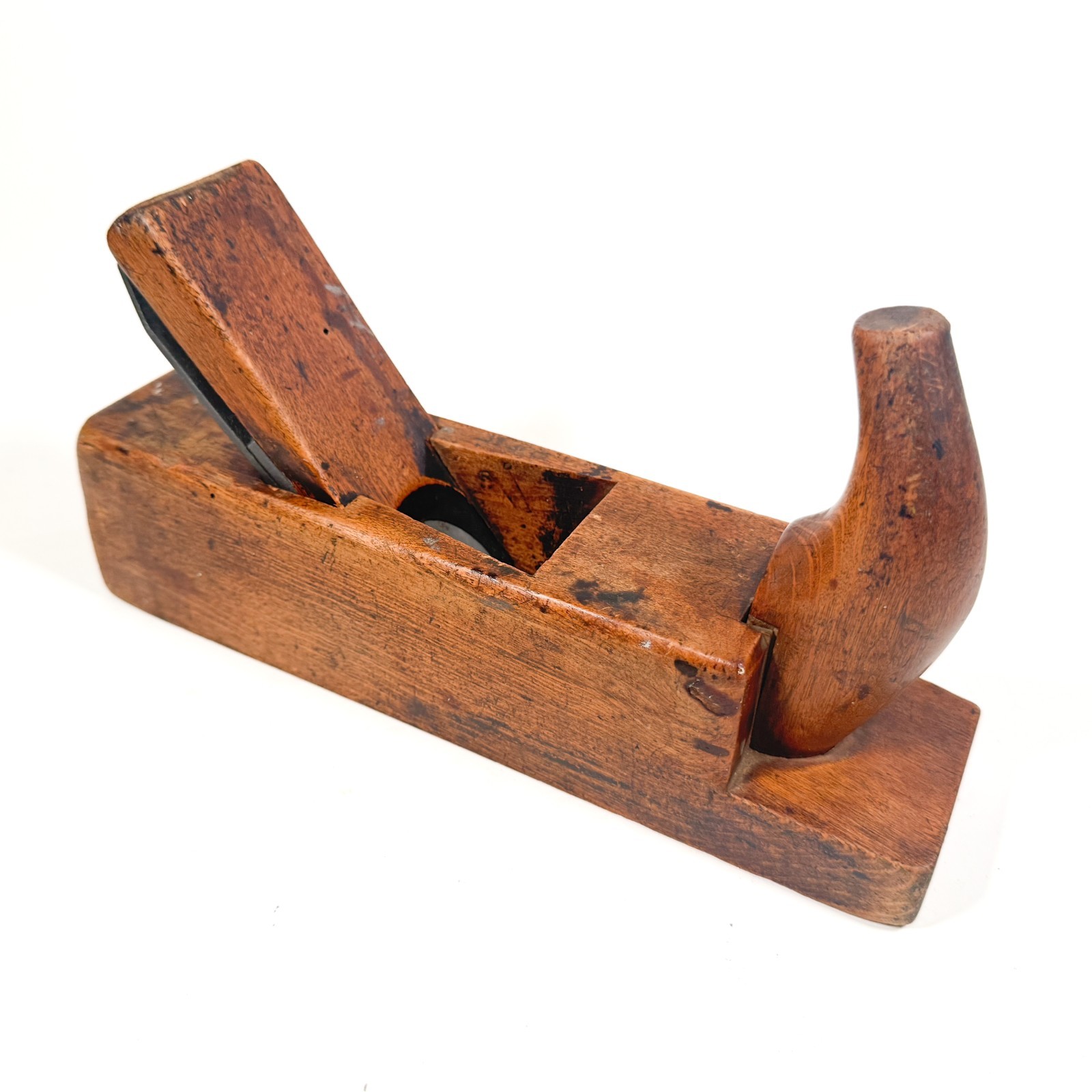 Antique 19th Century Wooden Hand Plane – J.&H.M Extra Qualität Iron – Number 8