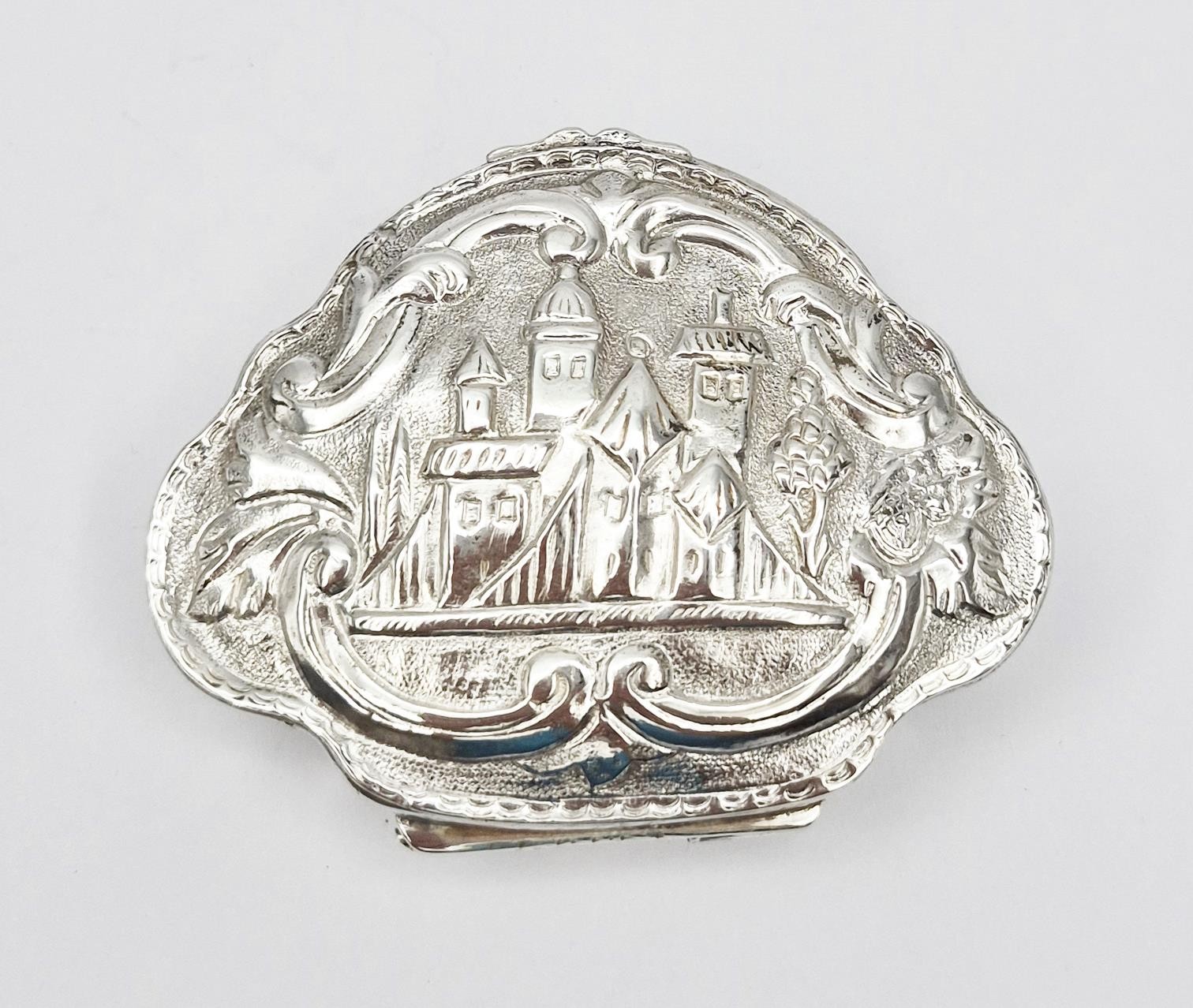 FINE 19TH CENTURY OTTOMAN TURKISH SOLID SILVER SNUFF BOX – TUGHRA MARKS