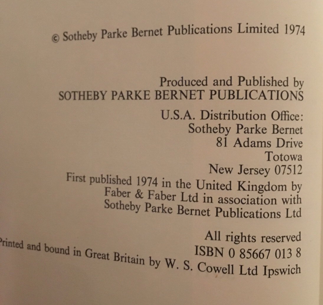 Netsuke Neil K Davey Reference Book – Asian Antiques Price Guide Sotheby Parke