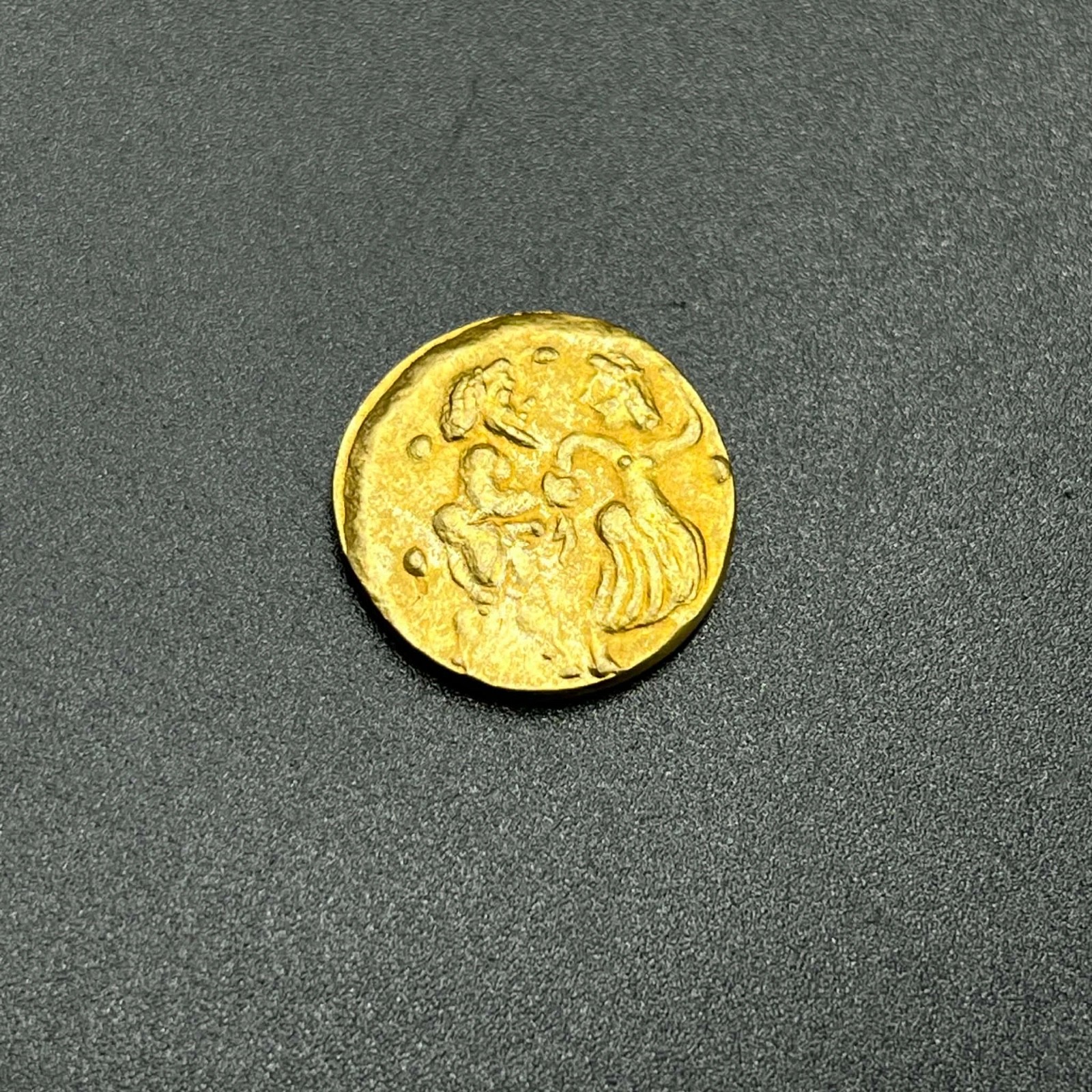 Ancient Greek Roman Solid 18K gold plate Tetradrachm coin Rare