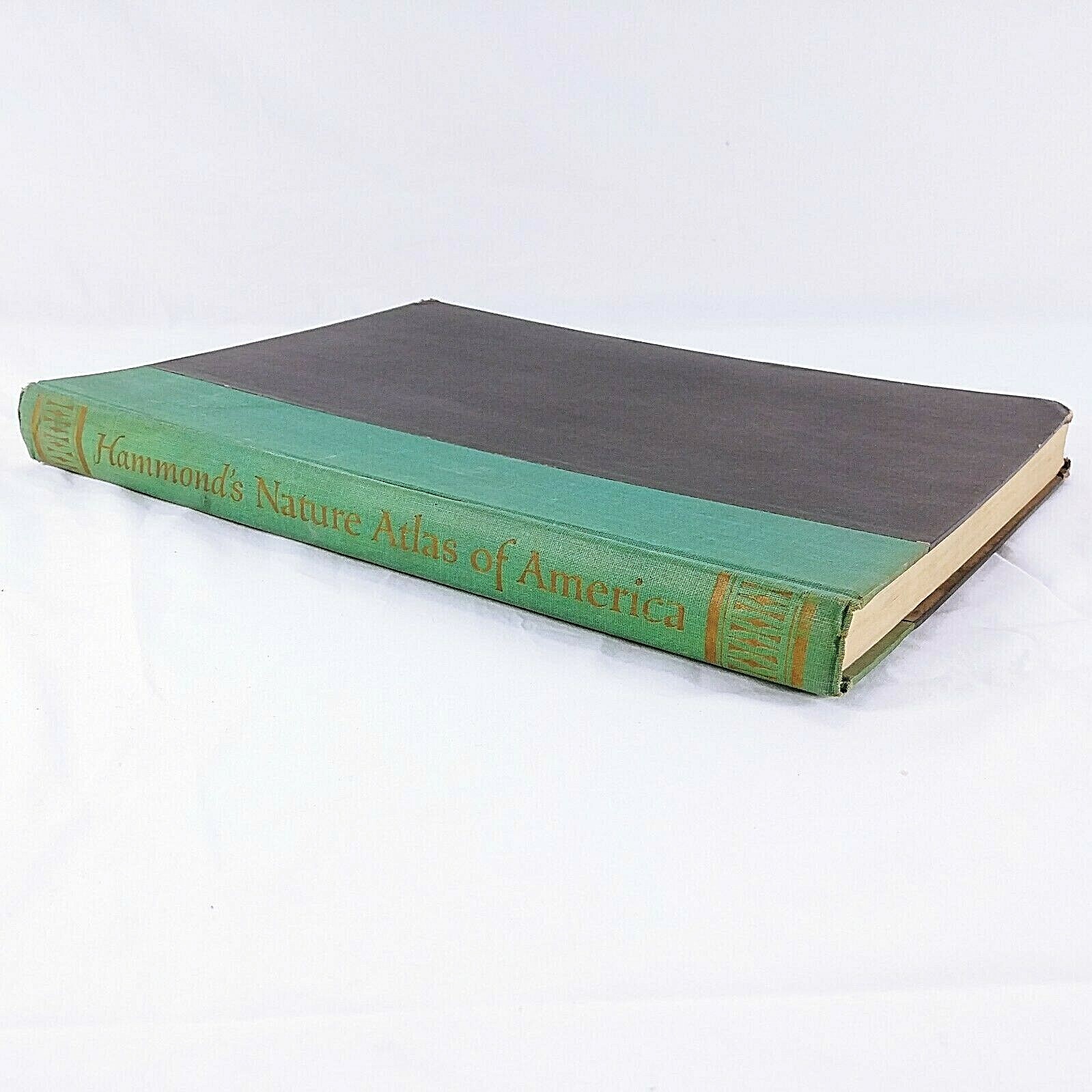 Hammond’s Nature Atlas Of America E. l. Jordan 1952 Vintage