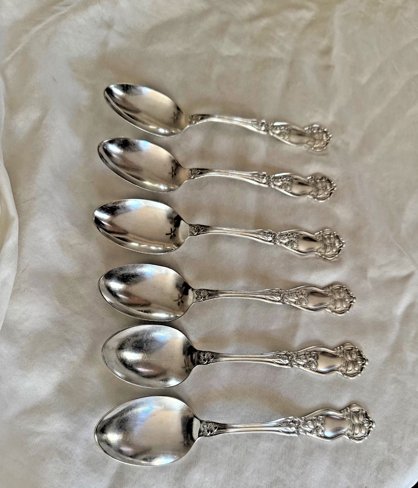 William Rogers & Son AA Spoons Flatware Patented 1910 Silver Plate