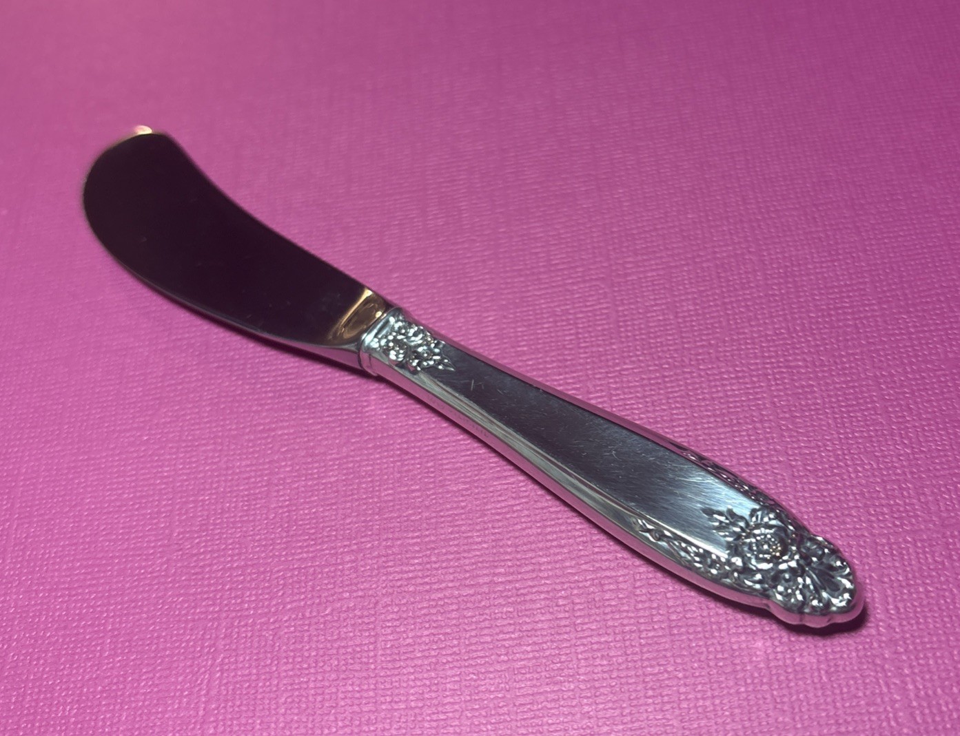 International Sterling Silver, “Prelude” Butter Knife Spreader, HHWS, 5 3/8 in.