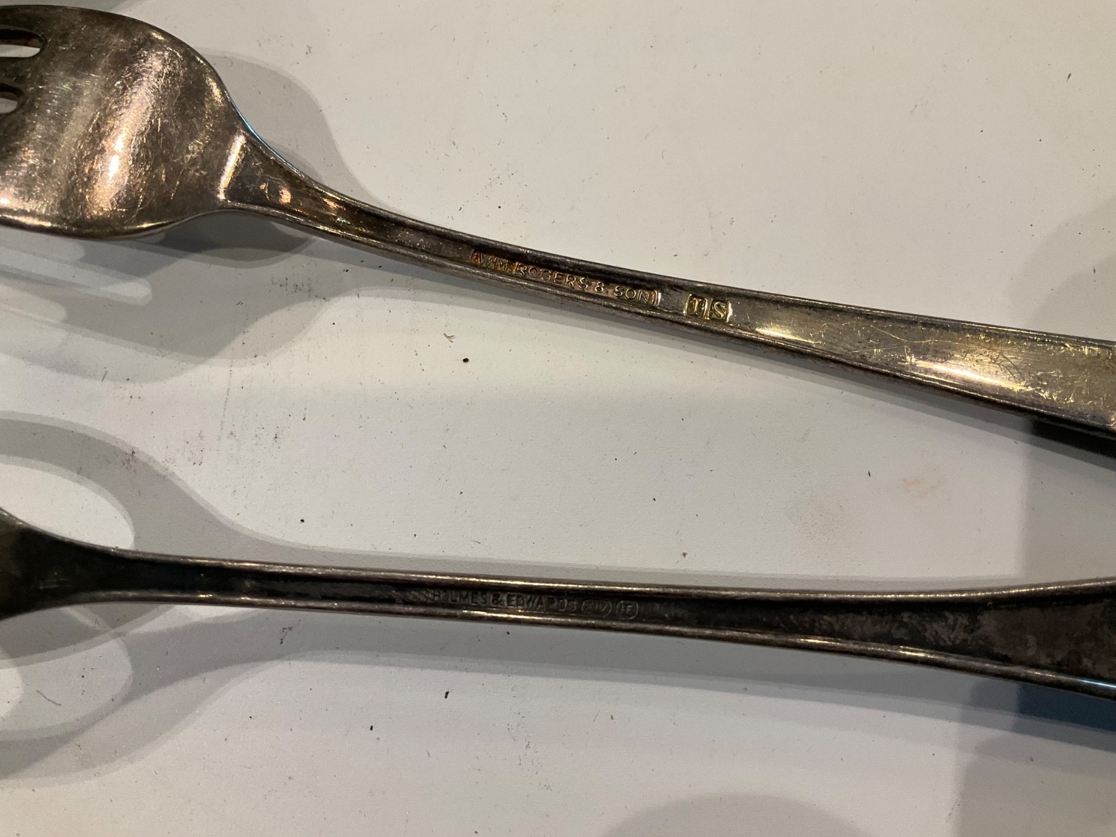 Antique/Vintage Rogers & Son, Gerber, plus more Silverplate Forks kids spoons,…