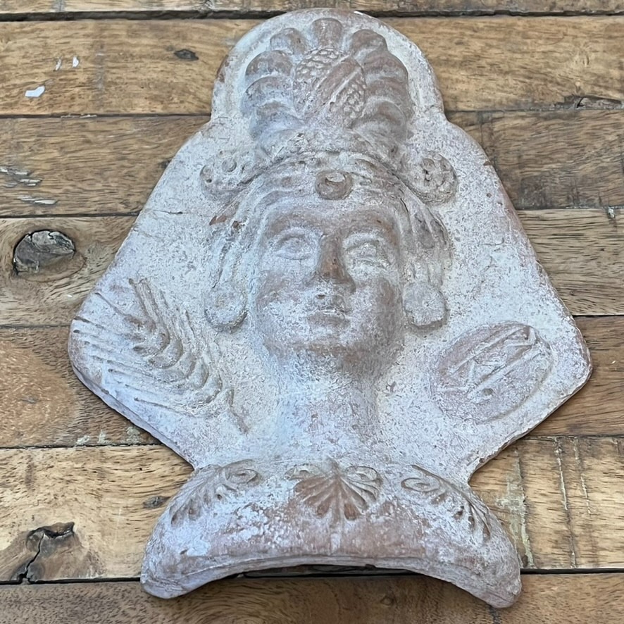 Antefix Architectural Element In Terracotta Ancient Greek 9.75″