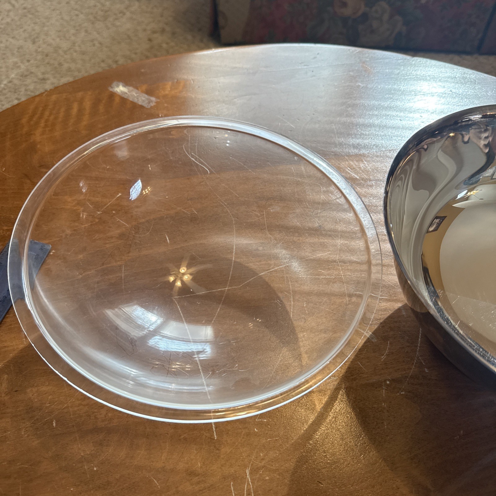 Gorham Silver E P Bowl YC781 Large 9″D Lined Round Serving Bowl