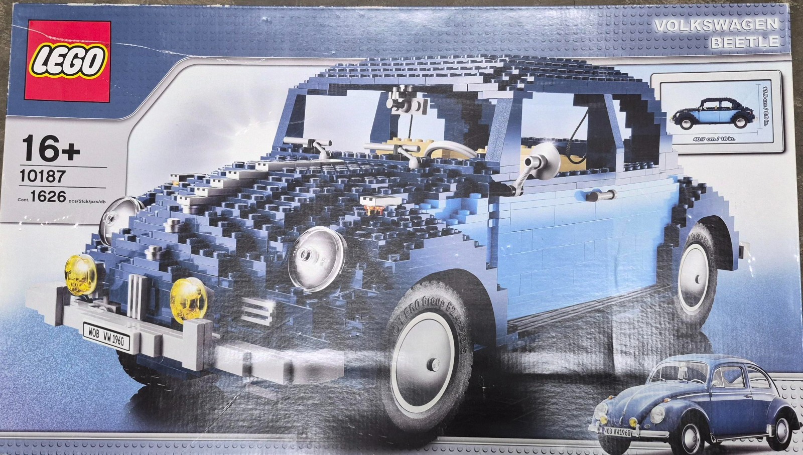 Vintage VW Lego Set 1960 Volkswagen Bug Beetle Collectible Rare Licensed