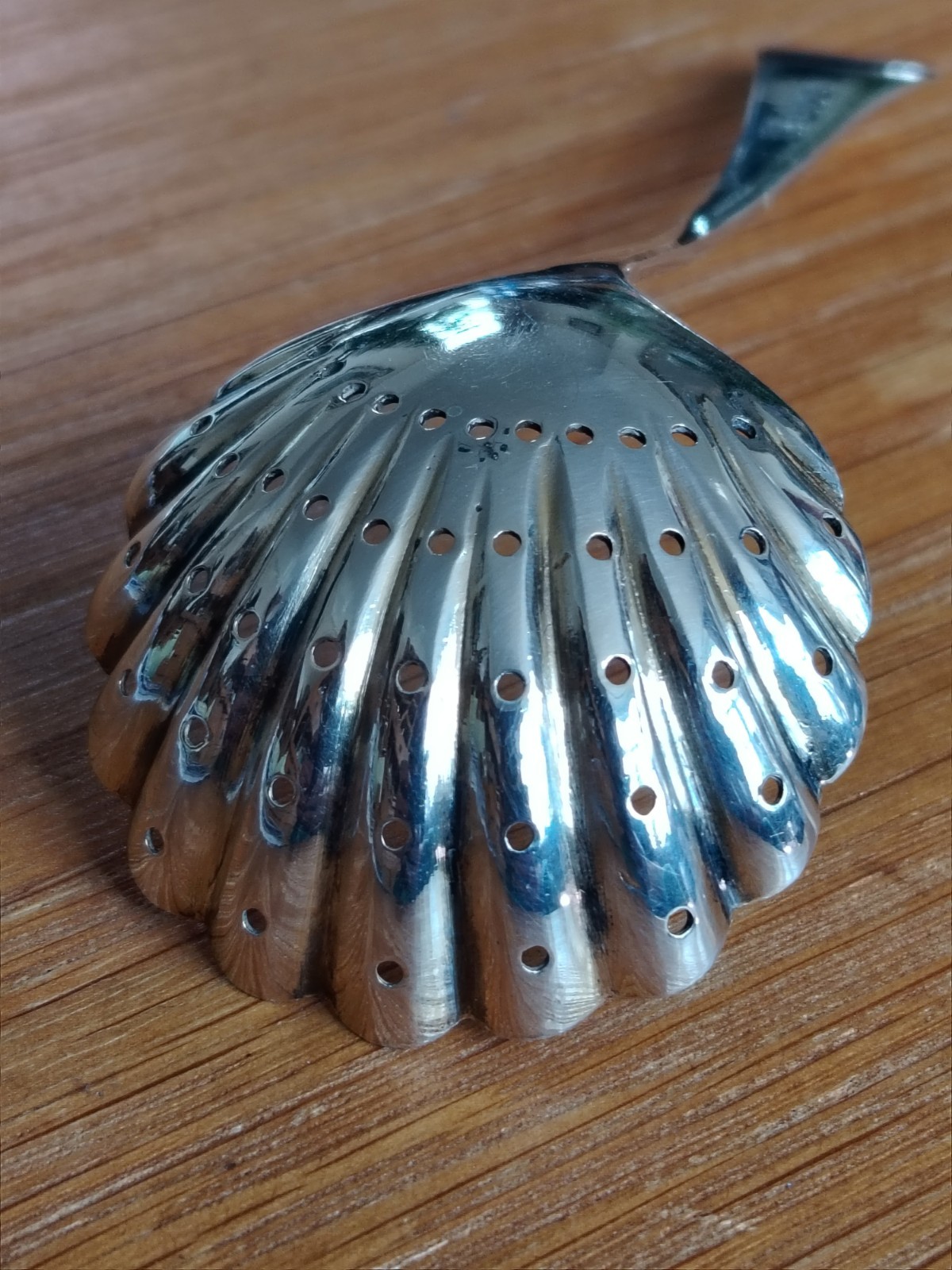 Antique Chester 19g, 925 Silver Sugar Sifter Spoon Barker Brothers 1912 HEB FEB