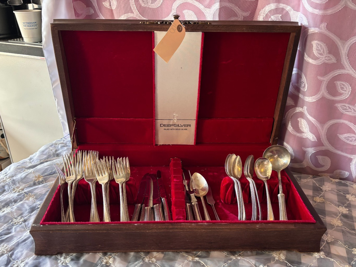 36 Pc Sterling Silver Flatware Set Estate Silverware Forks Knives Spoons