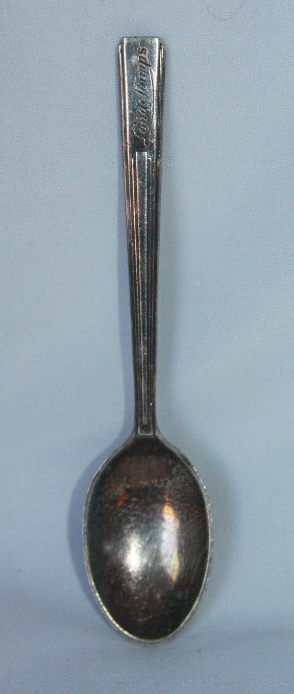 Longchamps Reed & Barton Baby Spoon Banquet Plate 4 1/2″ Long