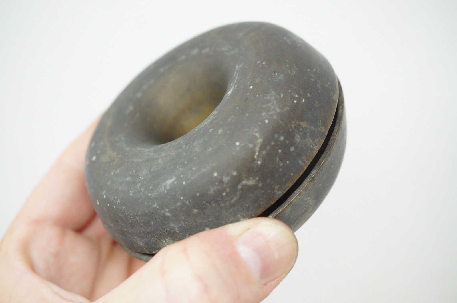 Japanese Edo Periode Horse Bell 280g Antique Original Bell from Japan 0601G36