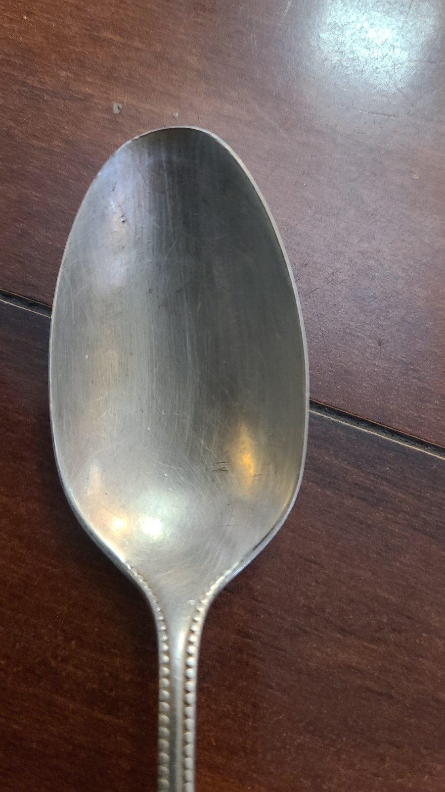Antique 1897 Gorham “Lancaster” Sterling Silver Teaspoon, Heavy Weight “H” Mark,