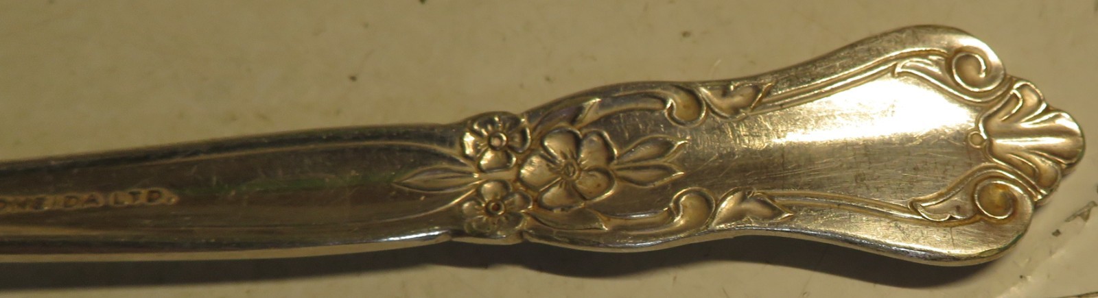Vintage Wm A Rogers Oneida Ltd Valley Rose Silver-plated 7 Pc Mixed Lot Fork Kni