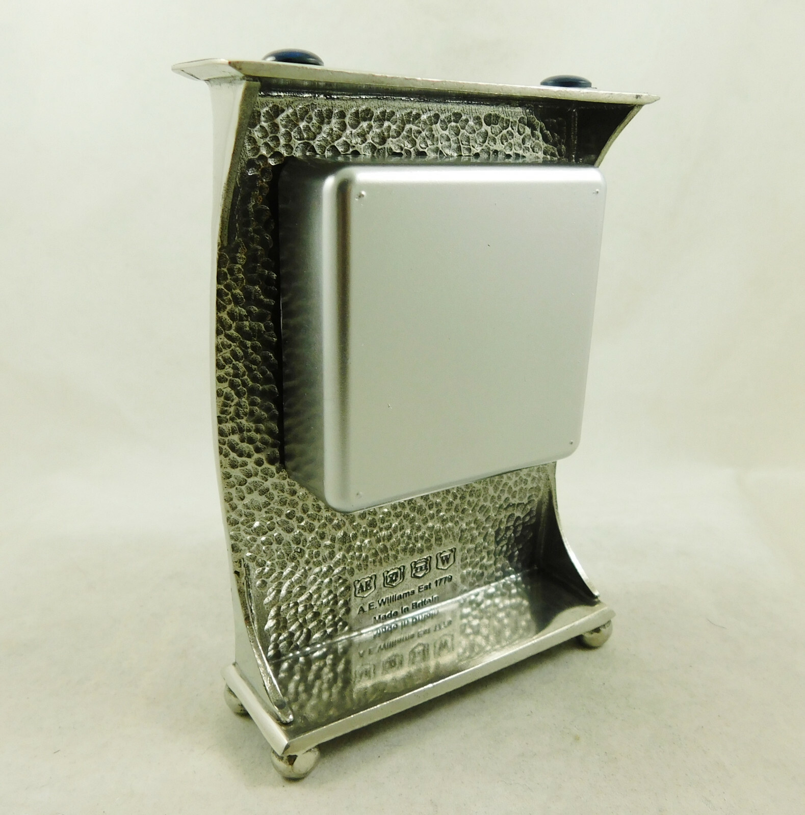 Archibald Knox Style Pewter Clock Art Nouveau Design Made in England | AK48