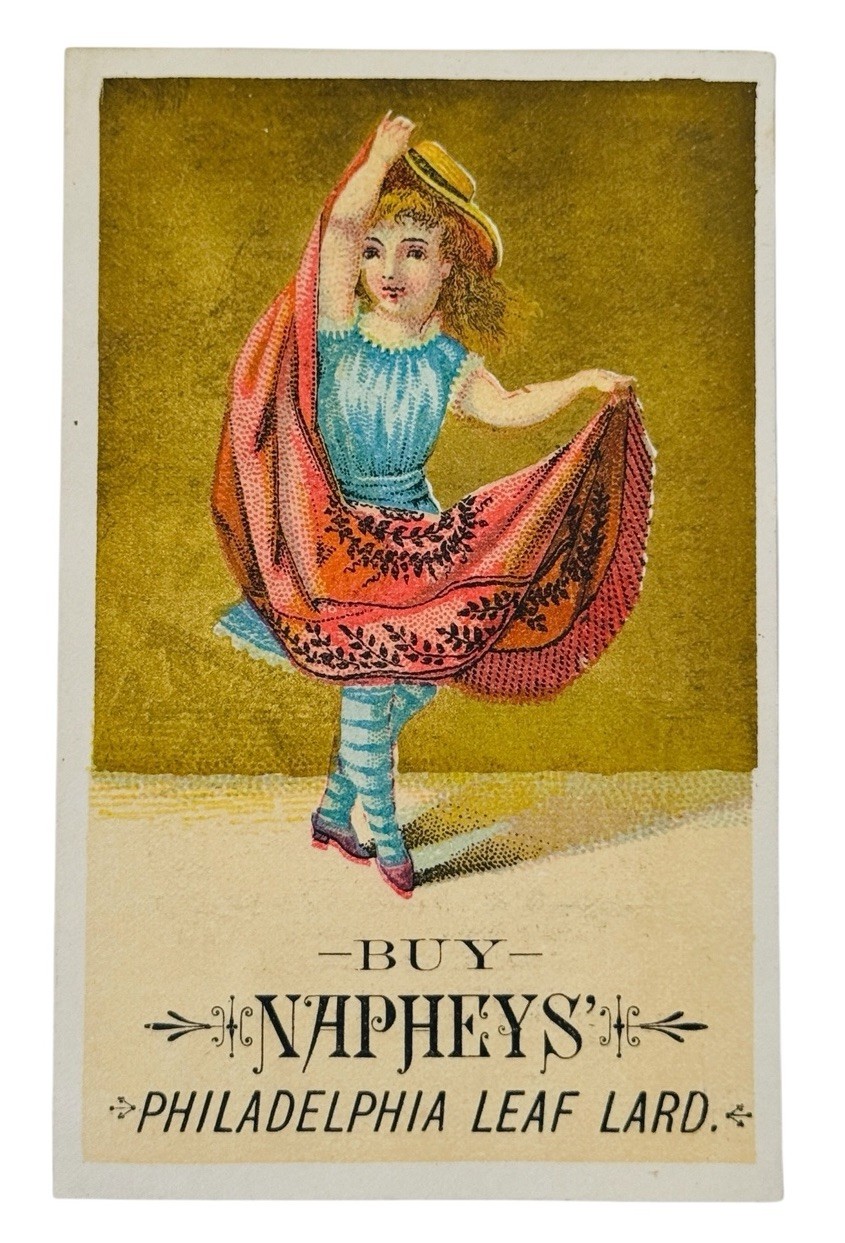 ANTIQUE MERCHANT’S T.C. – NAPHEY’S PHILADELPHIA LEAF LARD