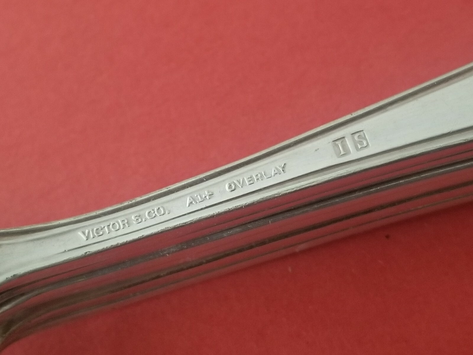 6 Victors Co Randolph Silverplate Dinner Forks A1+ Overlay 7 1/8 International B