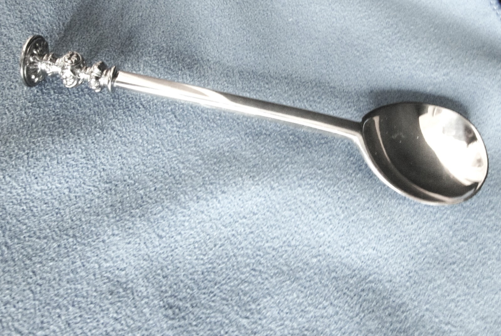 (2) Gorham Elizabethan Silver Plate Demitasse Spoons 4 1/2″ Original Boxes