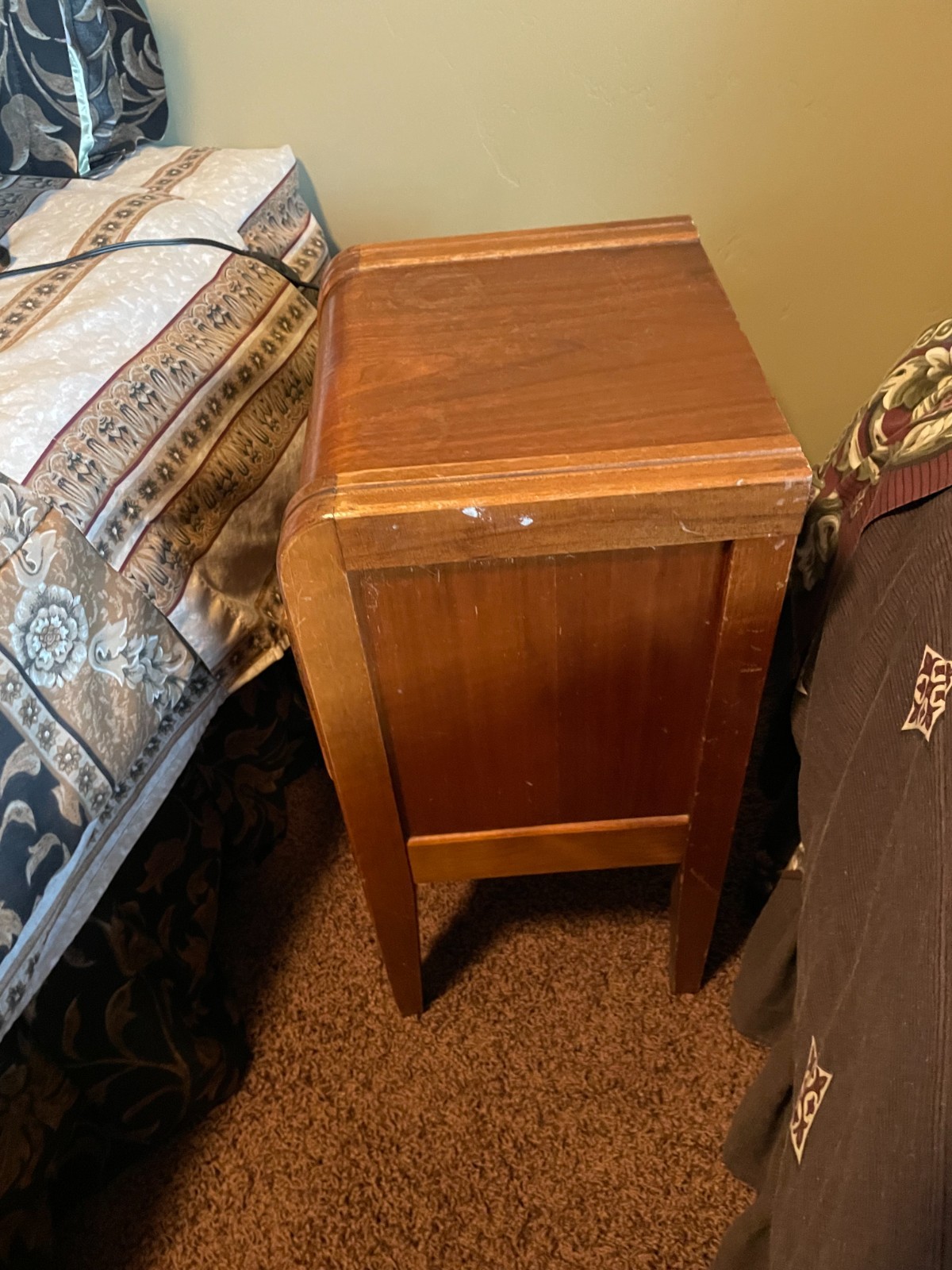 1930’s Waterfall Night Stand Pair