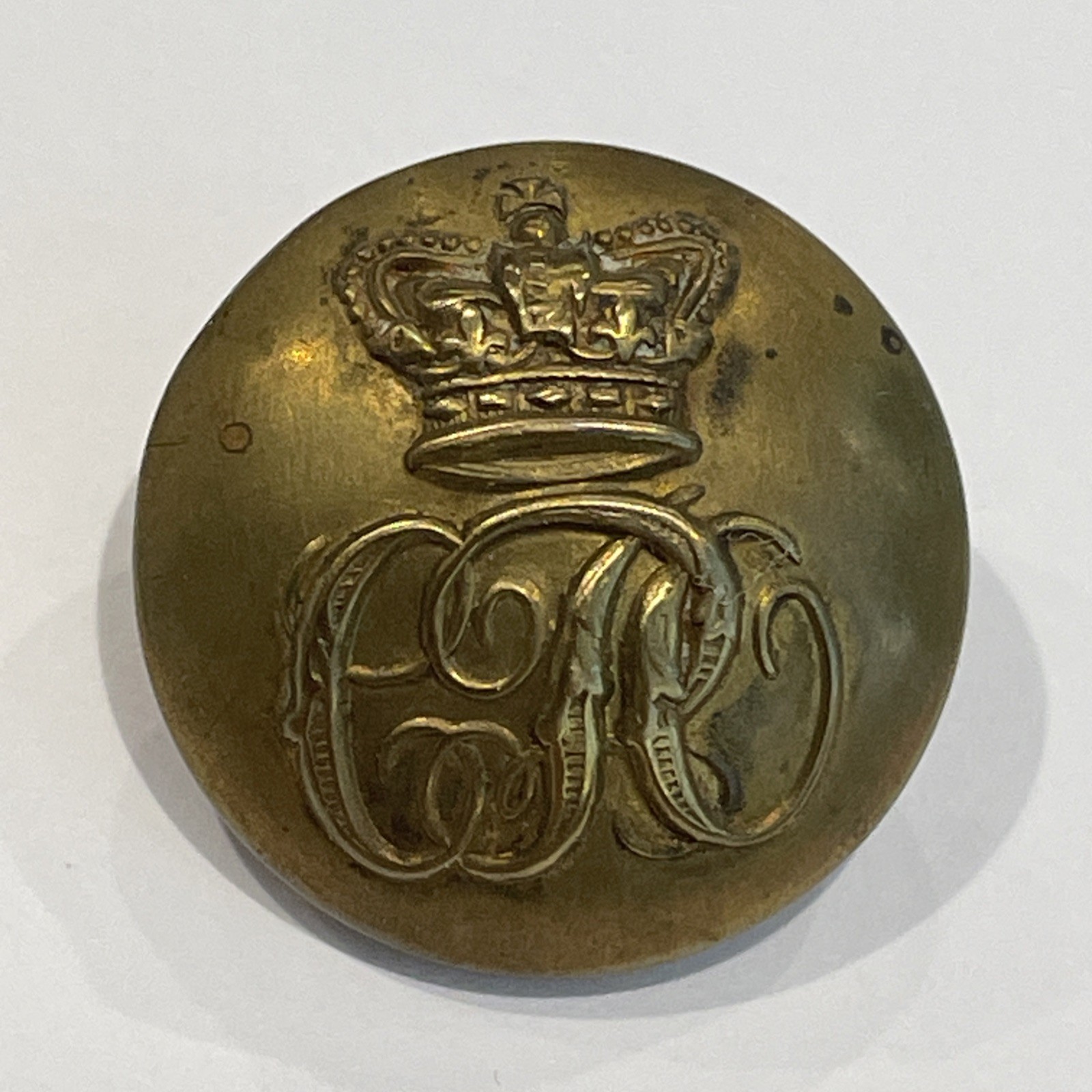 Antique British Uniform Button Victorian 1837-1901 Sword Made