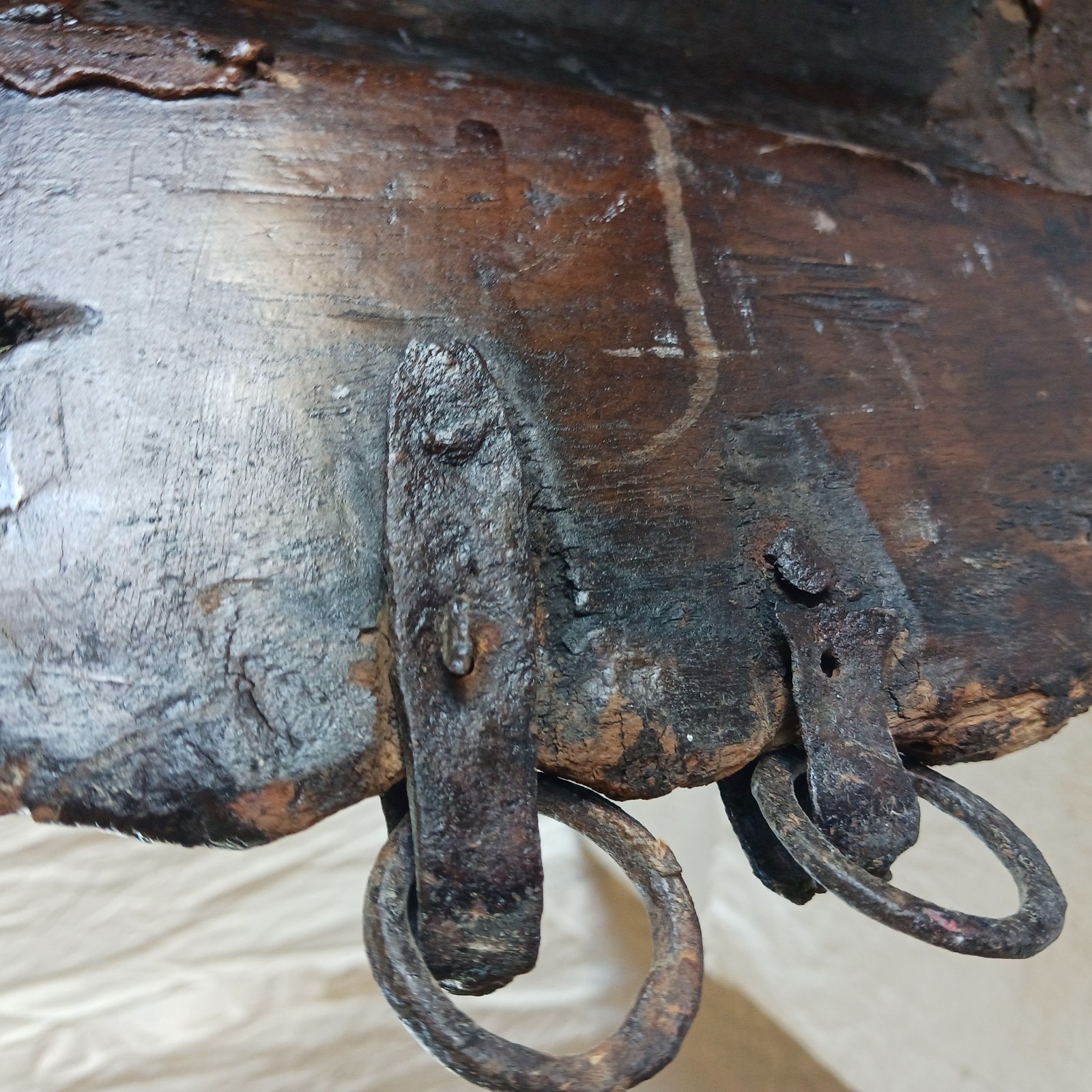 Antique Wooden Saddle