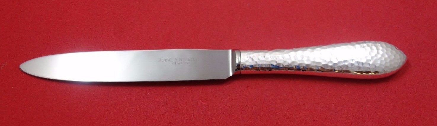 Martele by Robbe & Berking German Sterling Silver Dinner Knife Pointed 9 1/2″