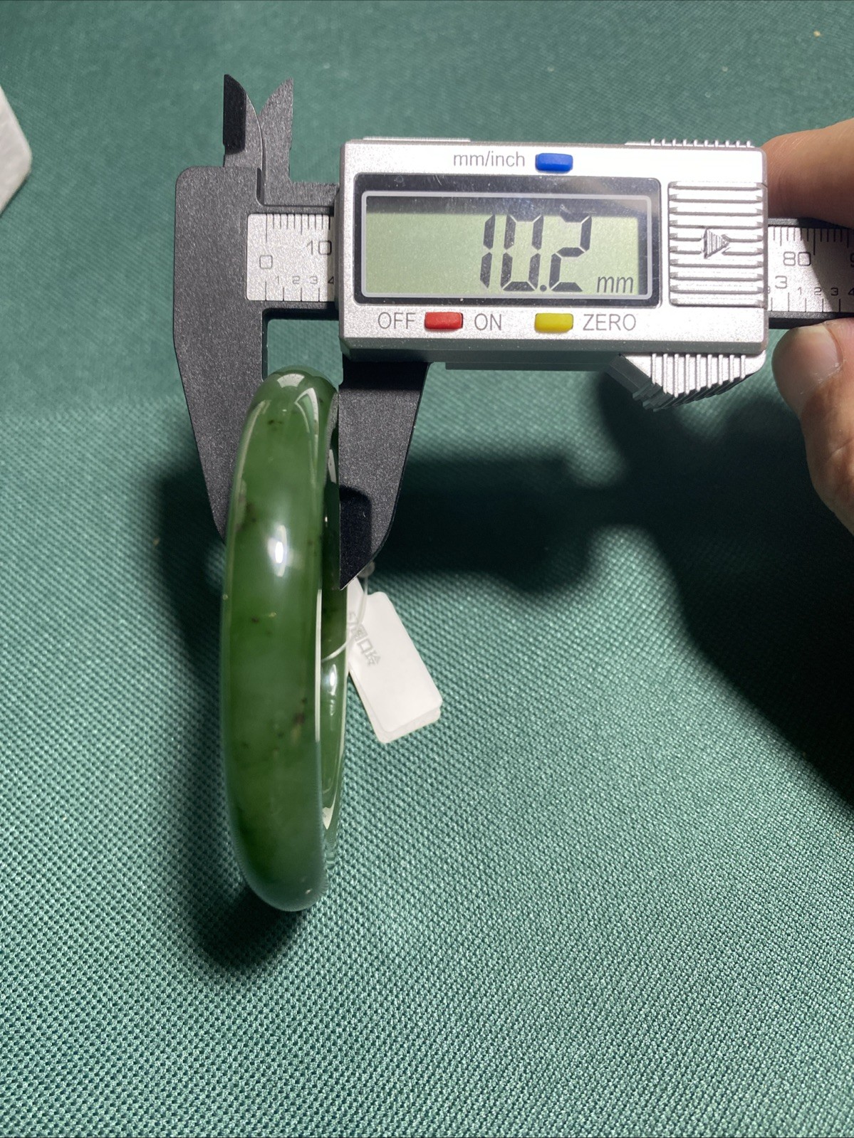 Hetian jade bracelets prefect~ 和田玉碧玉手镯57号圈口质地温润佳品