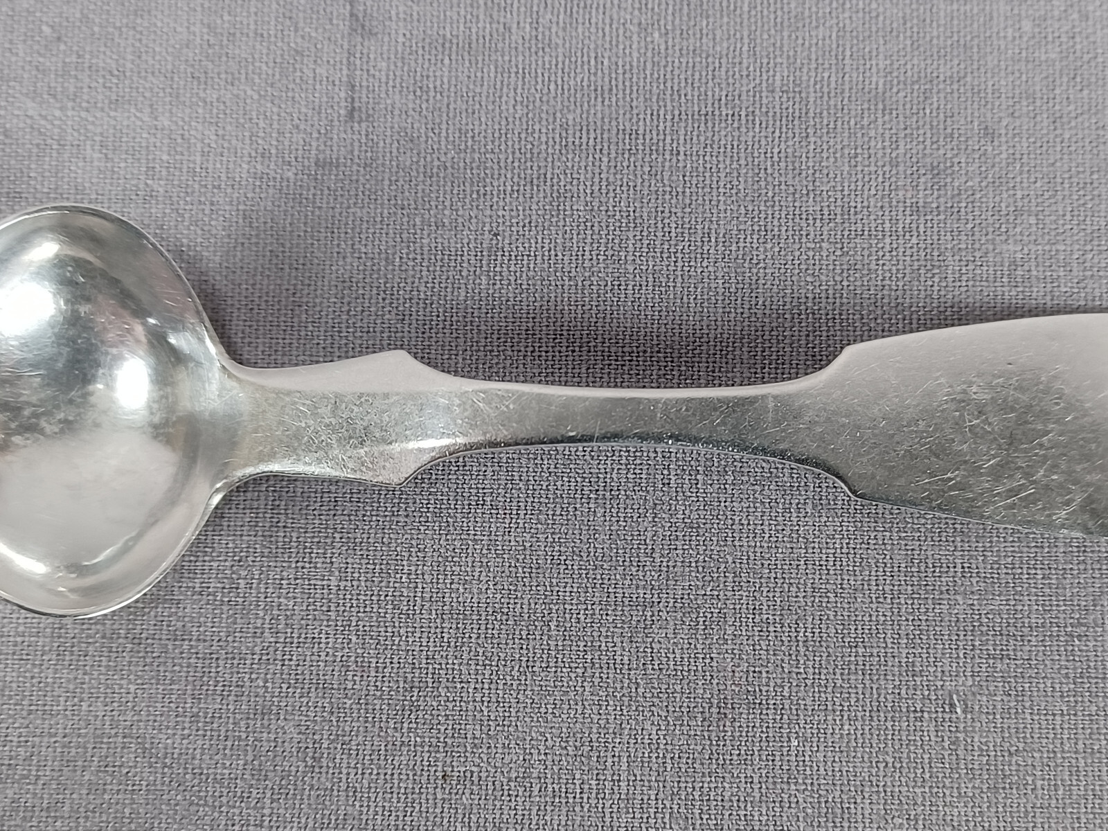Osman Reed Philadelphia Coin Silver Salt Spoon Circa 1830-1857