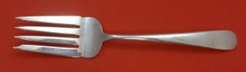 Old Maryland Plain by Kirk Sterling Silver Cold Meat Fork 8 3/8″ Serving