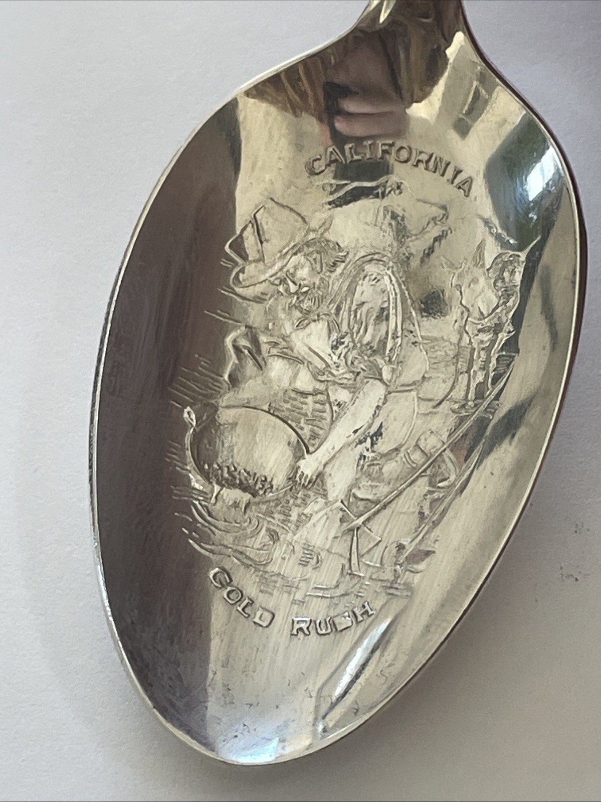 Vintage Spoon US Collectible. 6” Millard Fillmore Thirteenth President