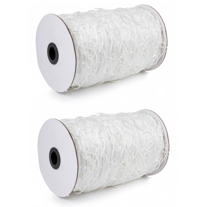 2-Pack 6X200FT Plant Trellis Netting w/6 Inch Nylon Square Mesh