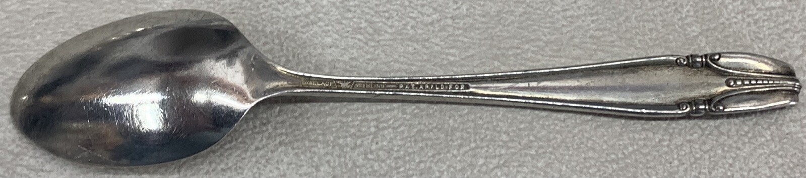 Wallace Sterling Flatware, Stradivari, Demitasse Spoon, 3 7/8 inches