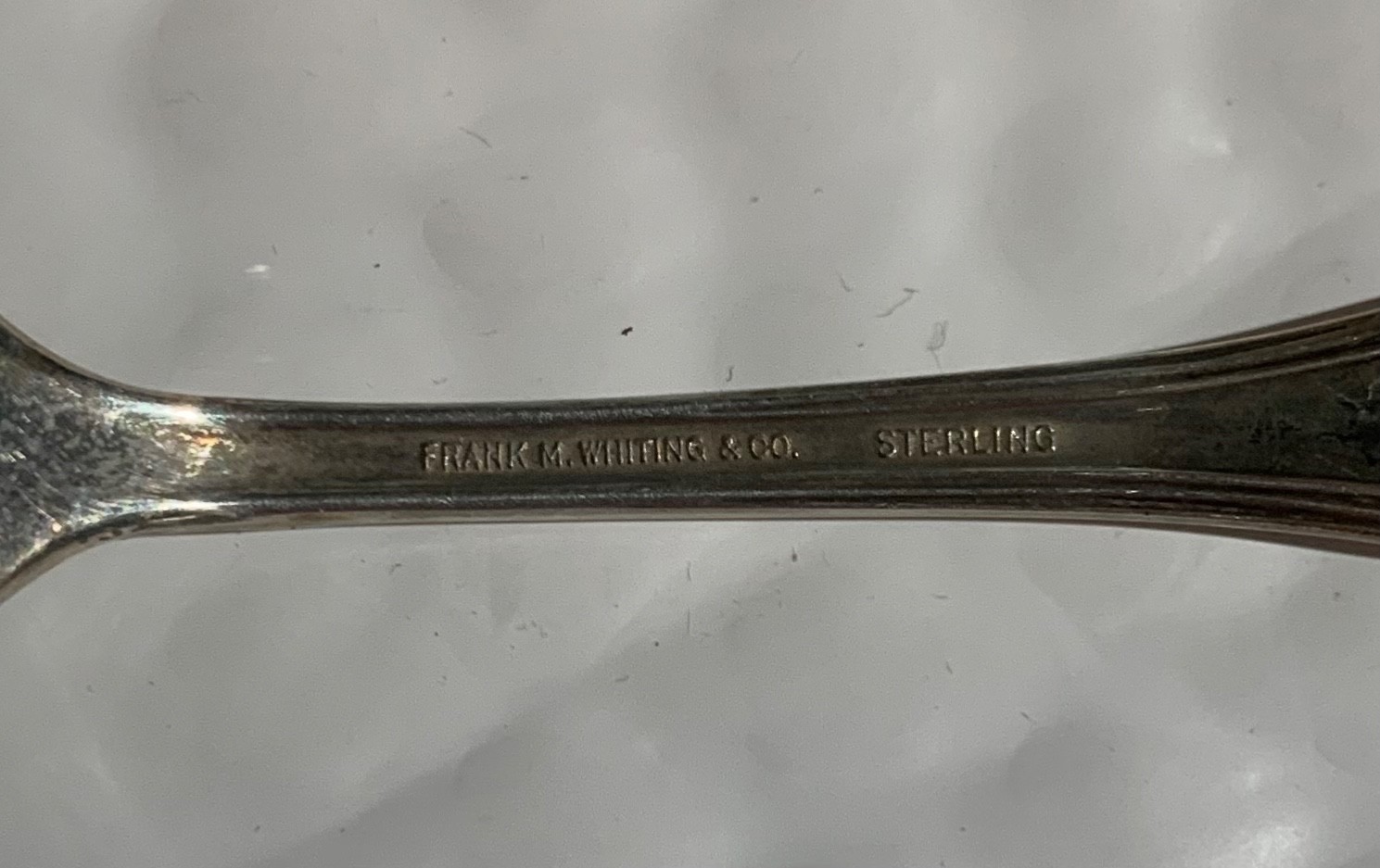 Sterling Silver Fork Frank M Whiting 1 oz Sterling Silver Vintage