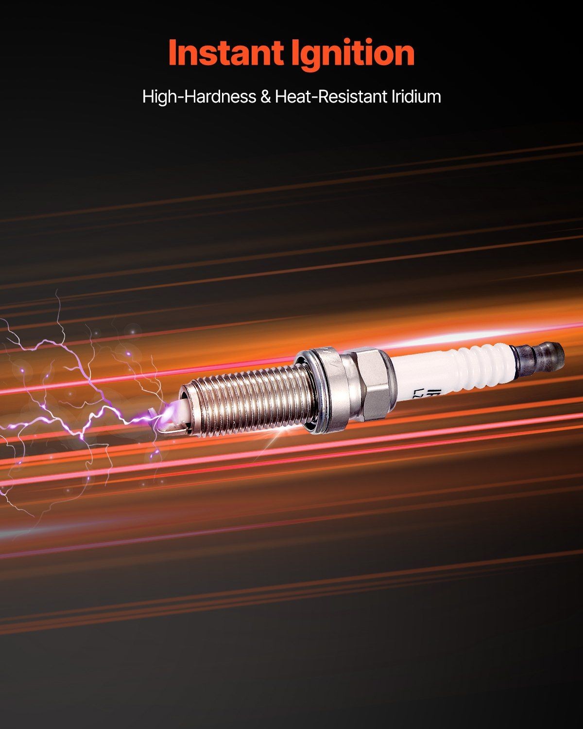 Quartet Ignition Solution: 4 Coils and Iridium Plugs for Enhanced Combustion
