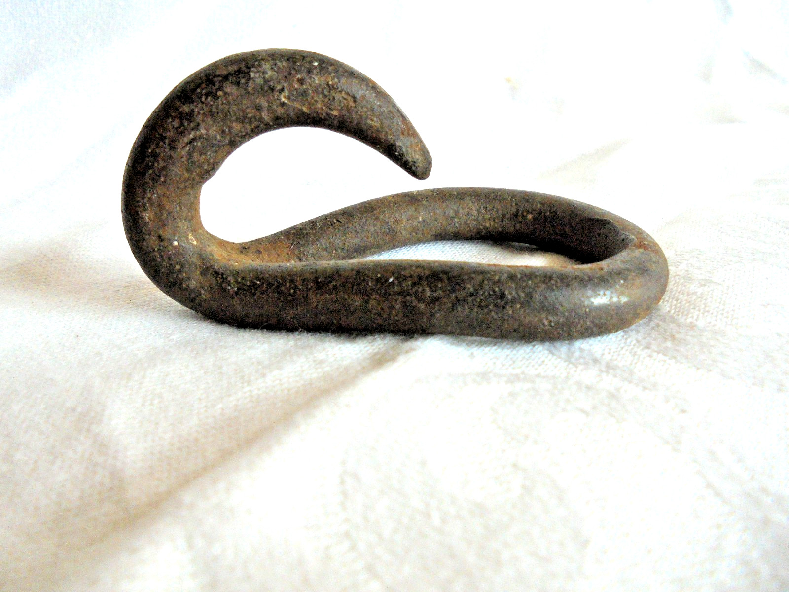 Antique Primitive Blacksmith Made Iron Hook – Great for Hanging