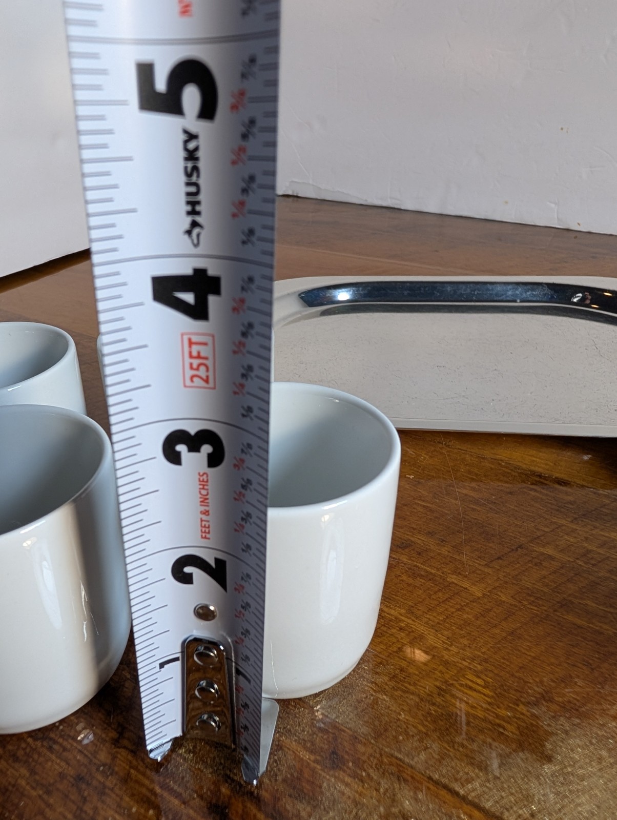 Silver Plated Expresso Cups With Serving Tray/Italy/Tognana/Vintage