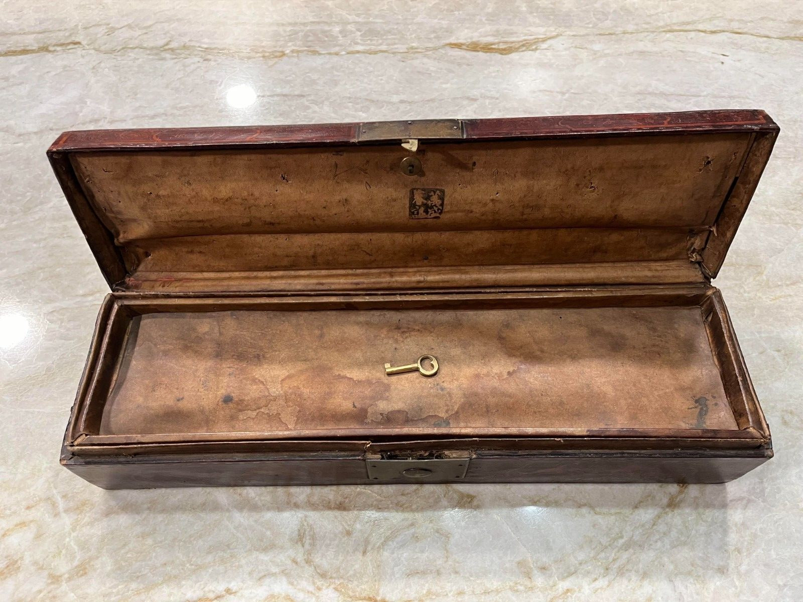 19th Century Chinese Scroll Box
