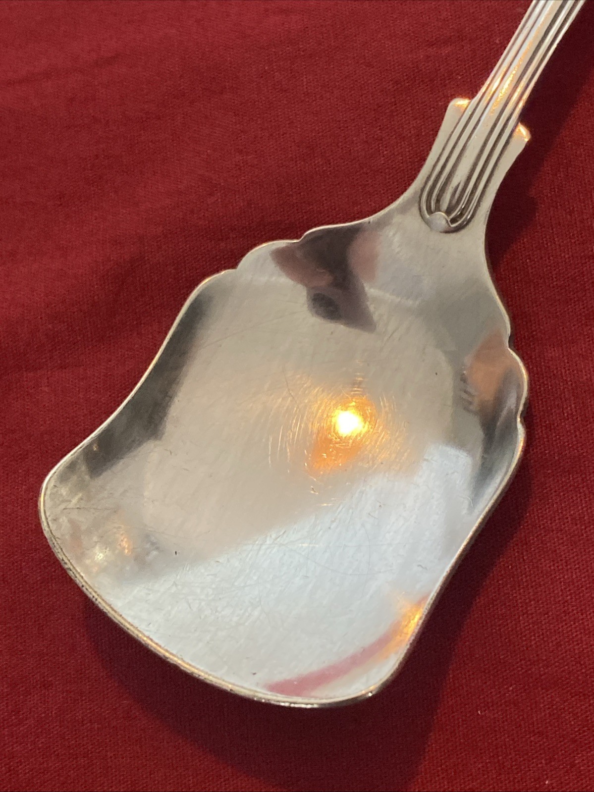 Vintage Silver Plated Kings Pattern Sugar Scoop c.1950’s