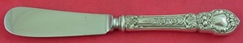 Charles II by Lunt Sterling Silver Butter Spreader Hollow Handle Wide 6 1/2″