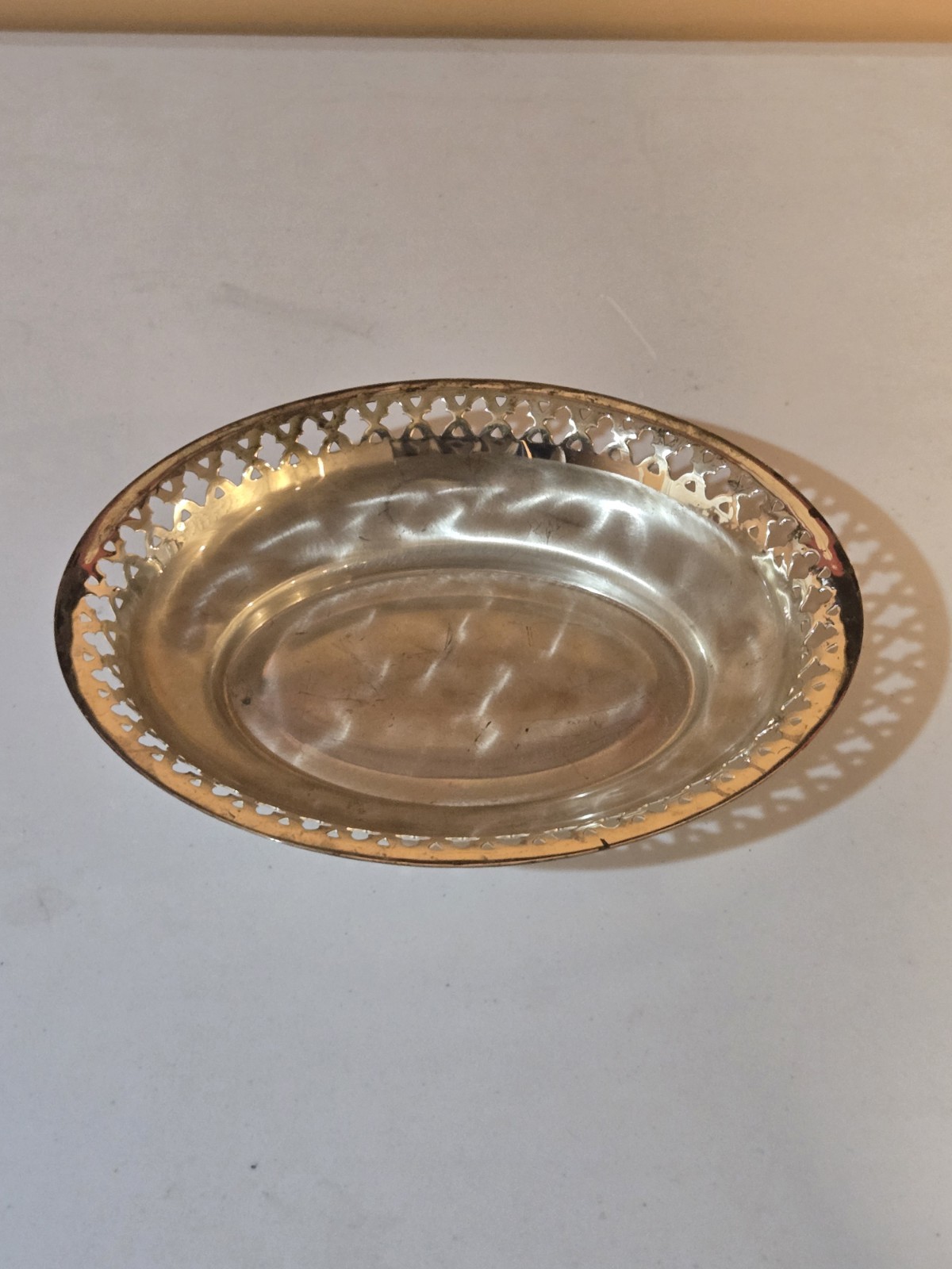 Vintage Mid-Century WMF-IKORA Silver Plated Decorative Bowl Germany