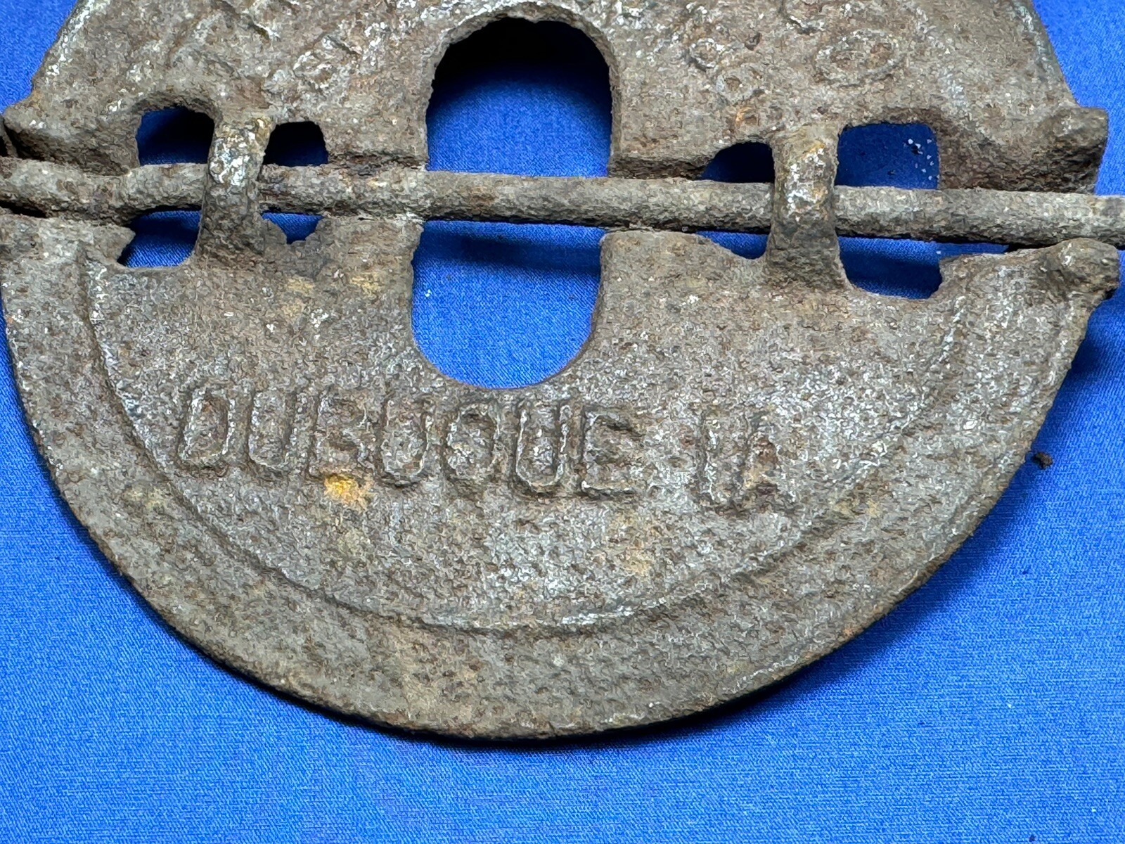 Antique ADAMS Co., Diamond 6″ Flue Damper – DUBUQUE, IOWA