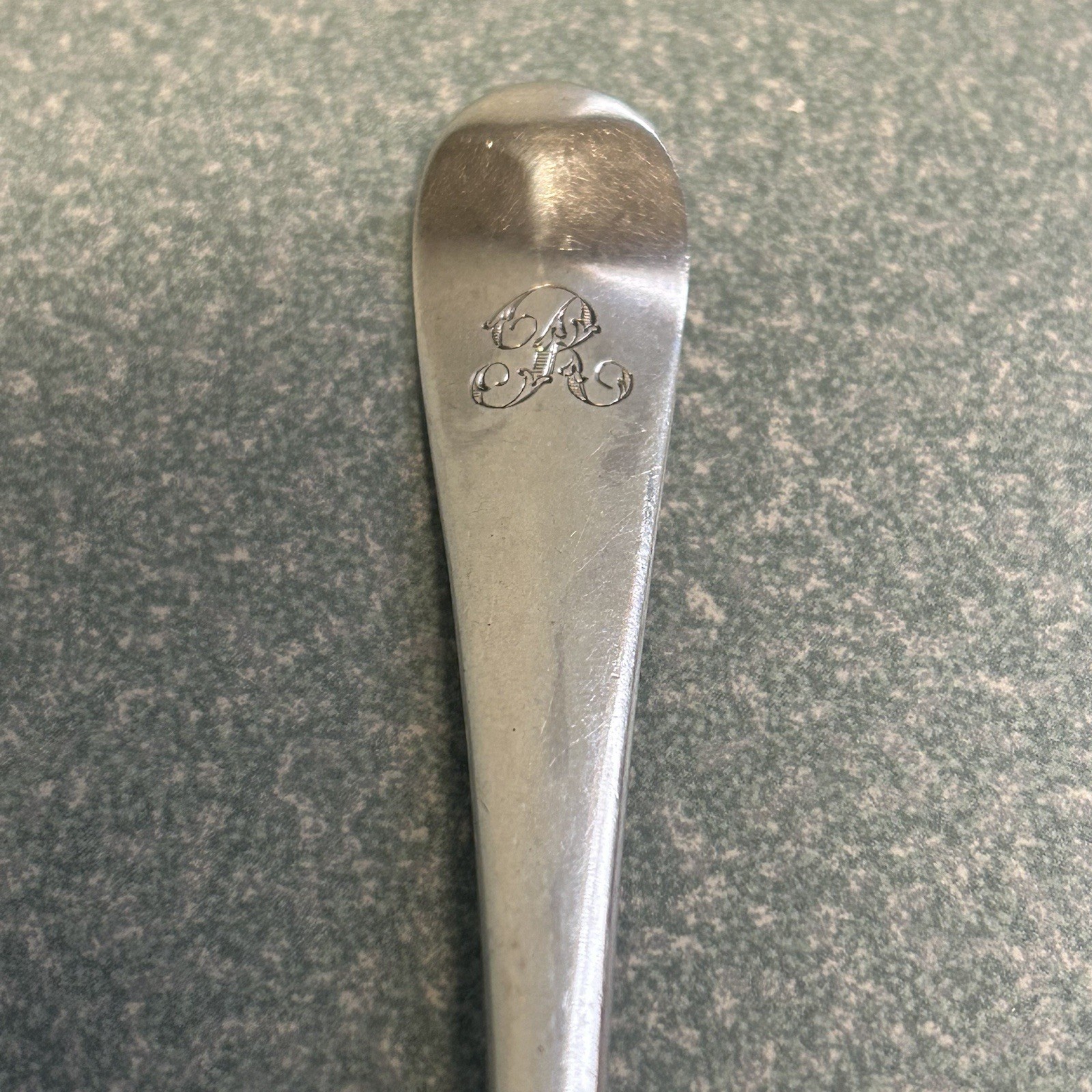 Sterling Silver Georgian Table Spoon Thomas Chawner London 1773 61.0g Excellent