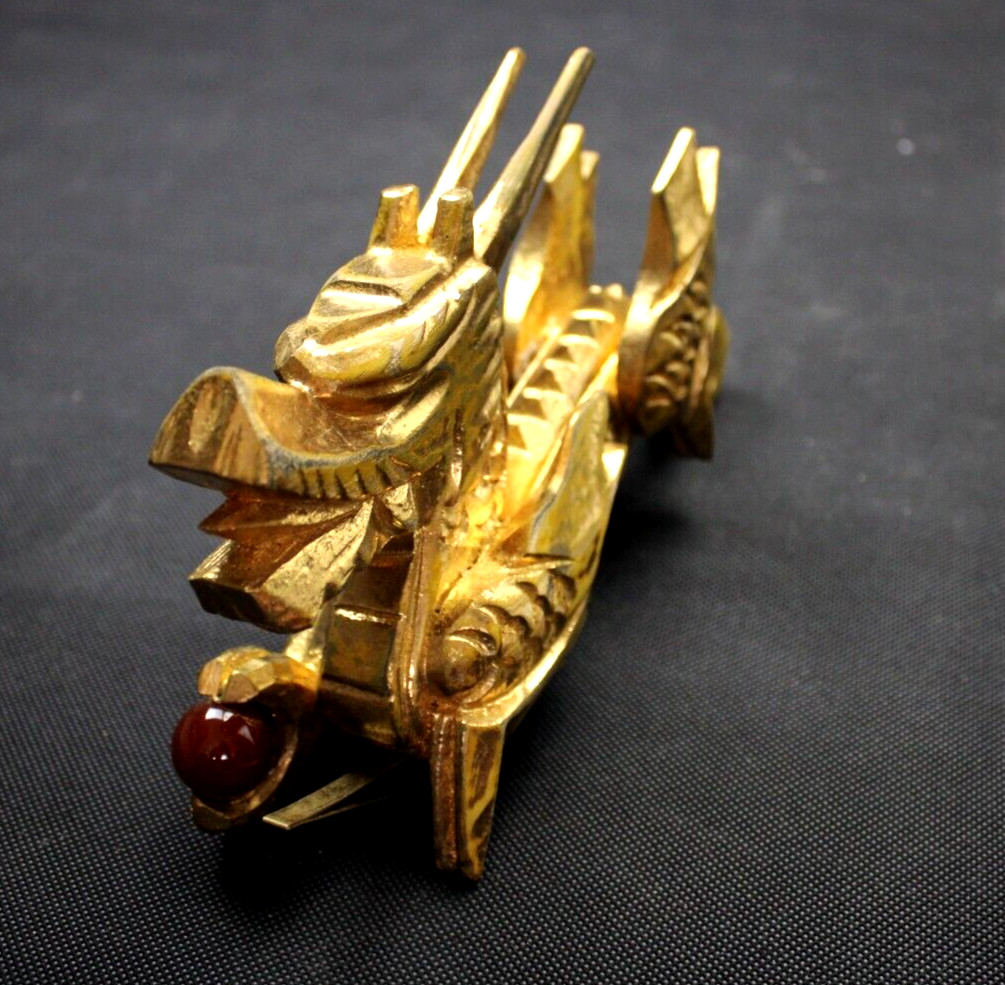 JAPANESE SAMURAI ARMOR MAETATE(MAEDATE) KABUTO DRAGON