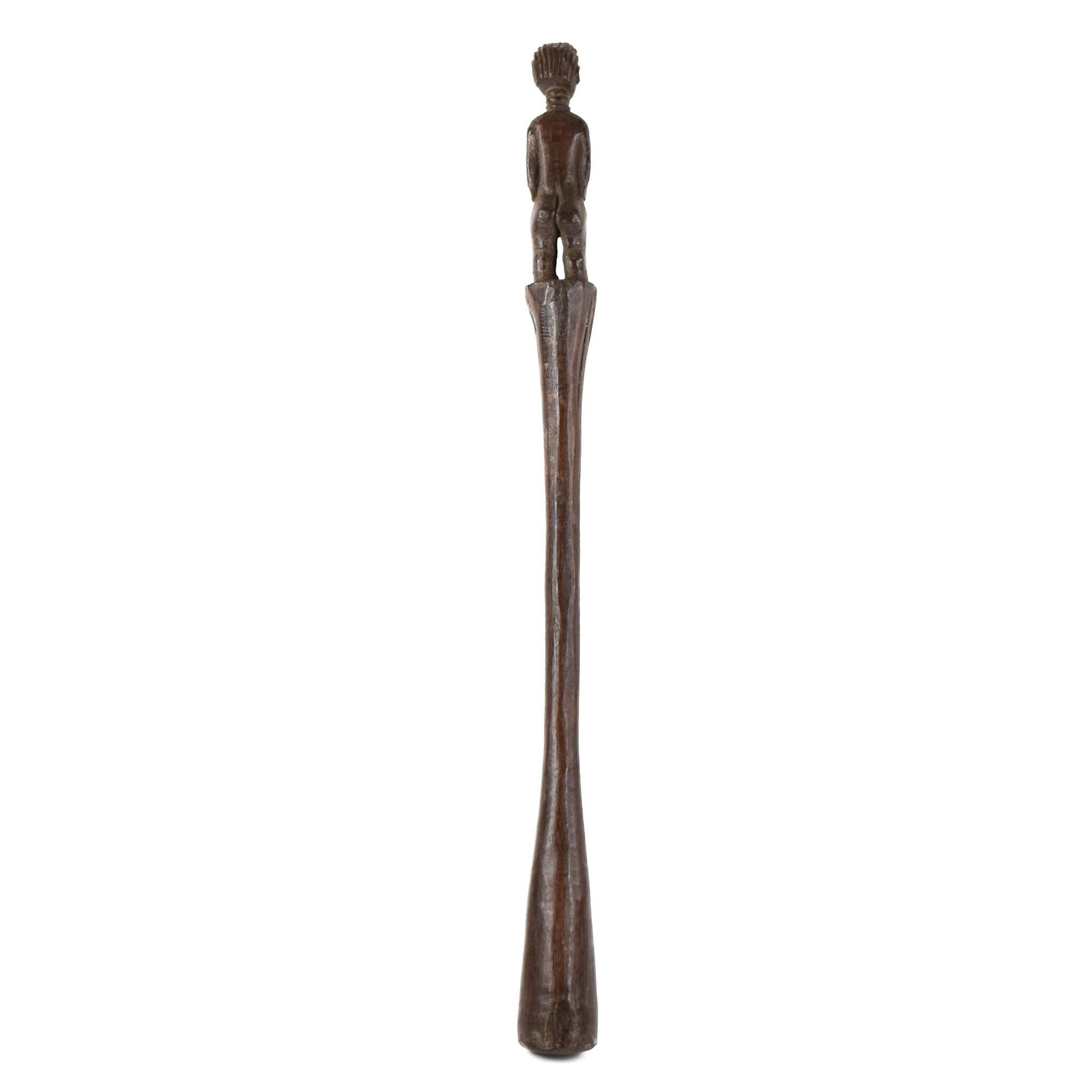 Bete Wood Figural Pounder Pestle Côte d’Ivoire