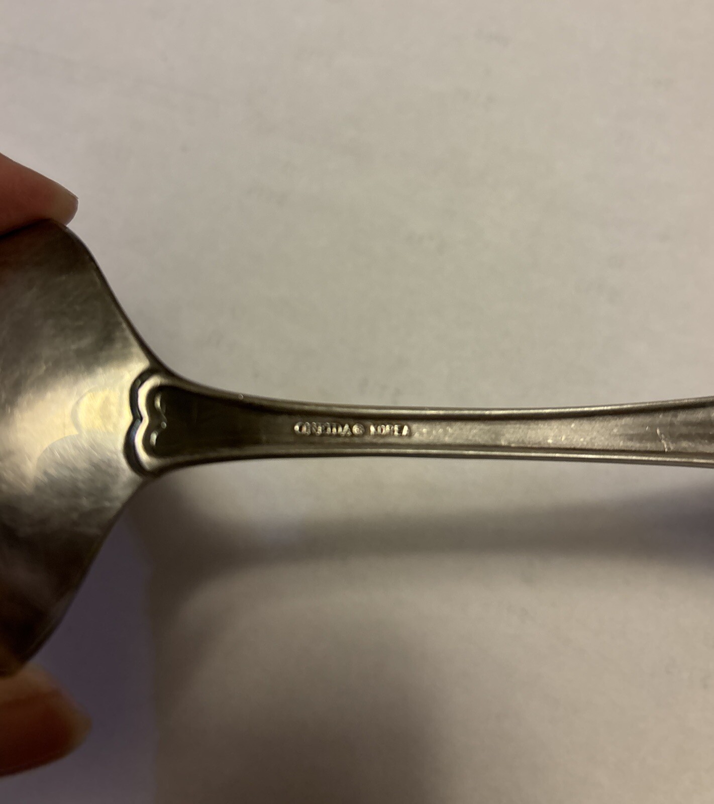 Oneida Classic KING JAMES Pattern Silverplate Ladle Soup Serving Spoon EUC