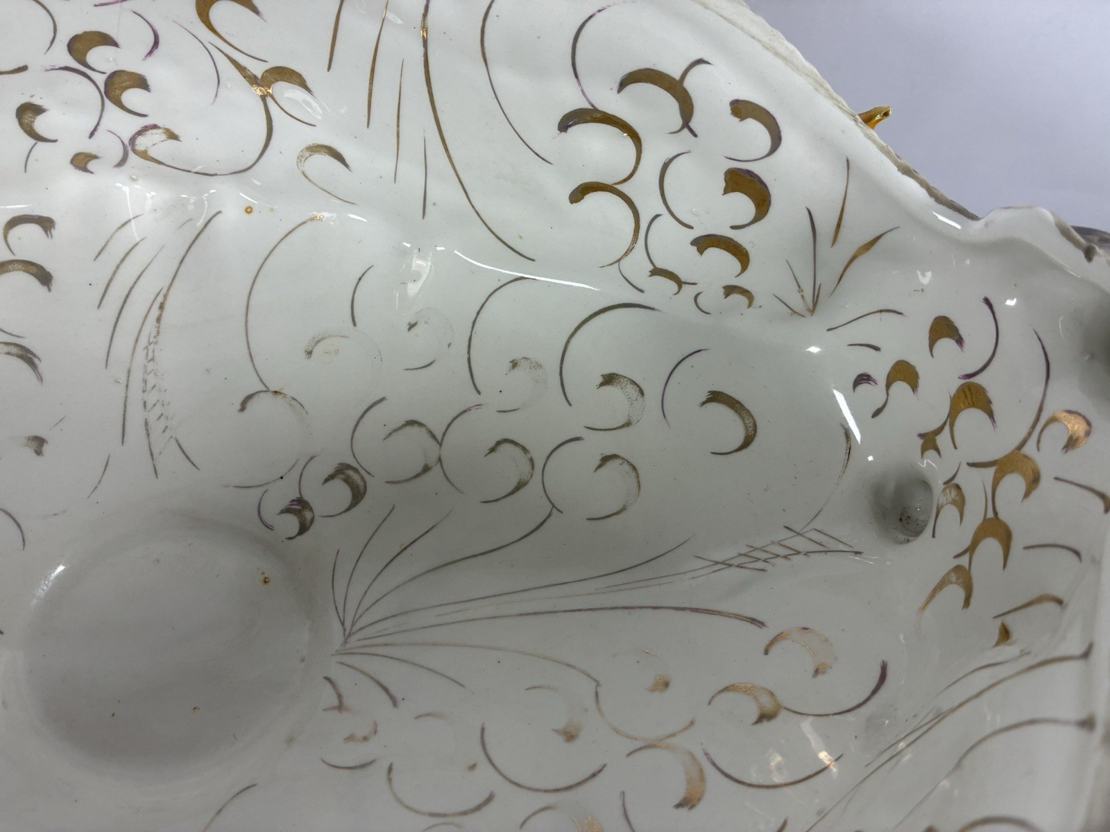Made In Italy Capodimonte Centrepiece Vase/Bowl Table Decoration