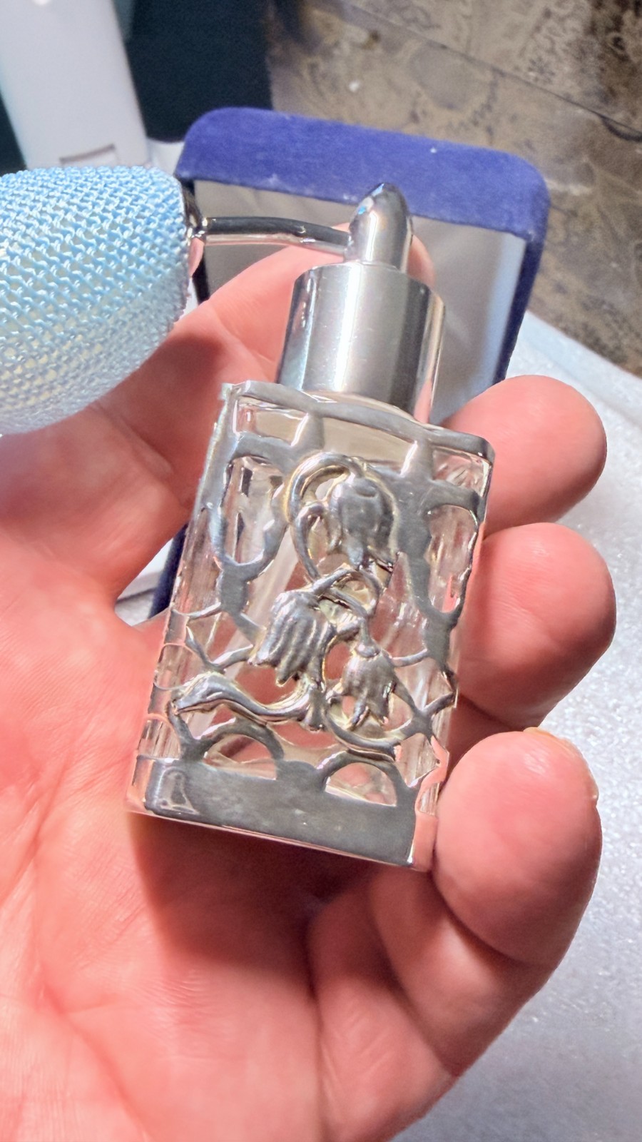 Silver Scent Bottle & Funnel – Ari Norman – London – 2007