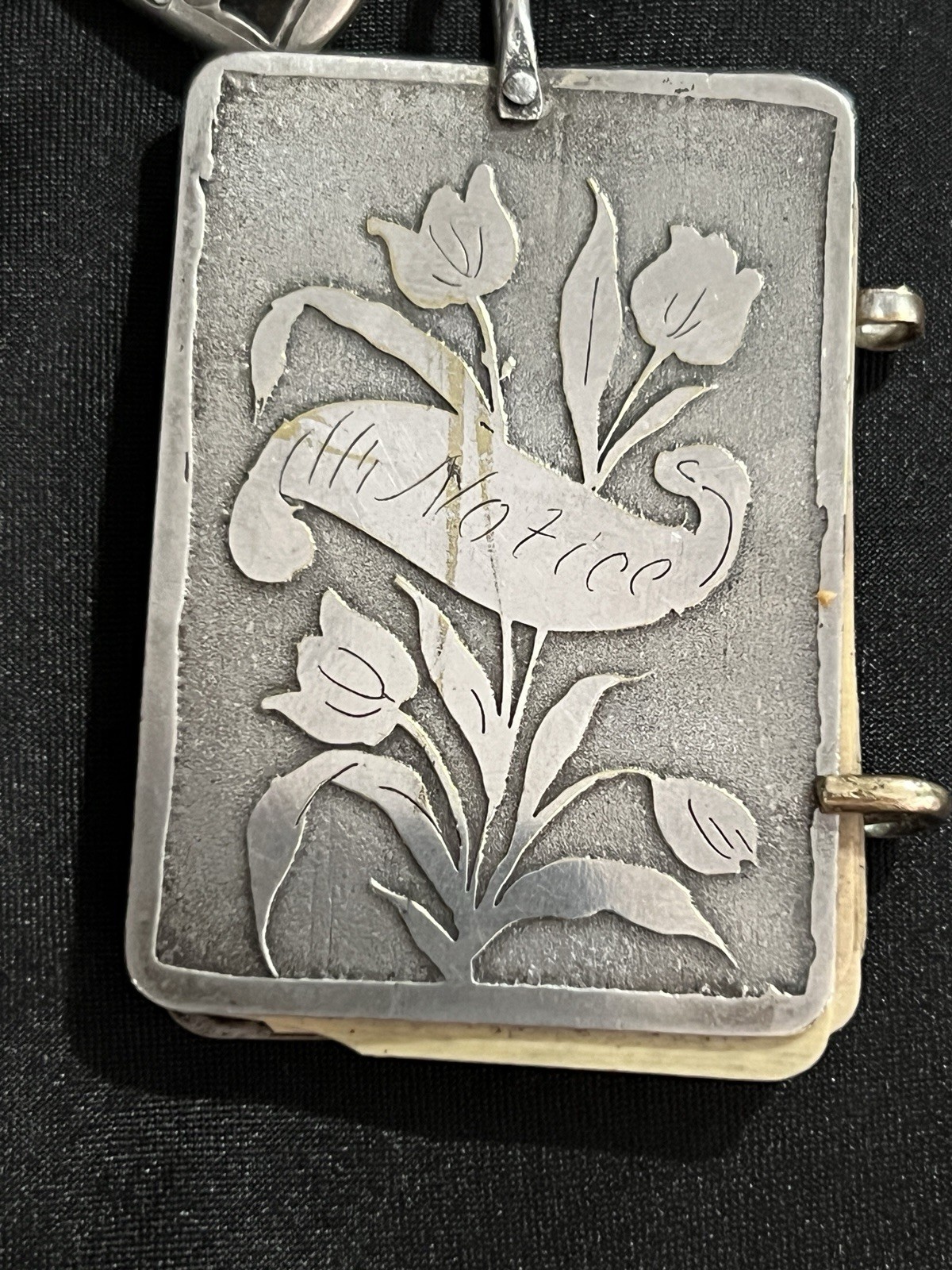 ANTIQUE VICTORIAN STERLING SILVER CHATELAINE FROM 19 CENTURY LARGE UNIQUE AS IS
