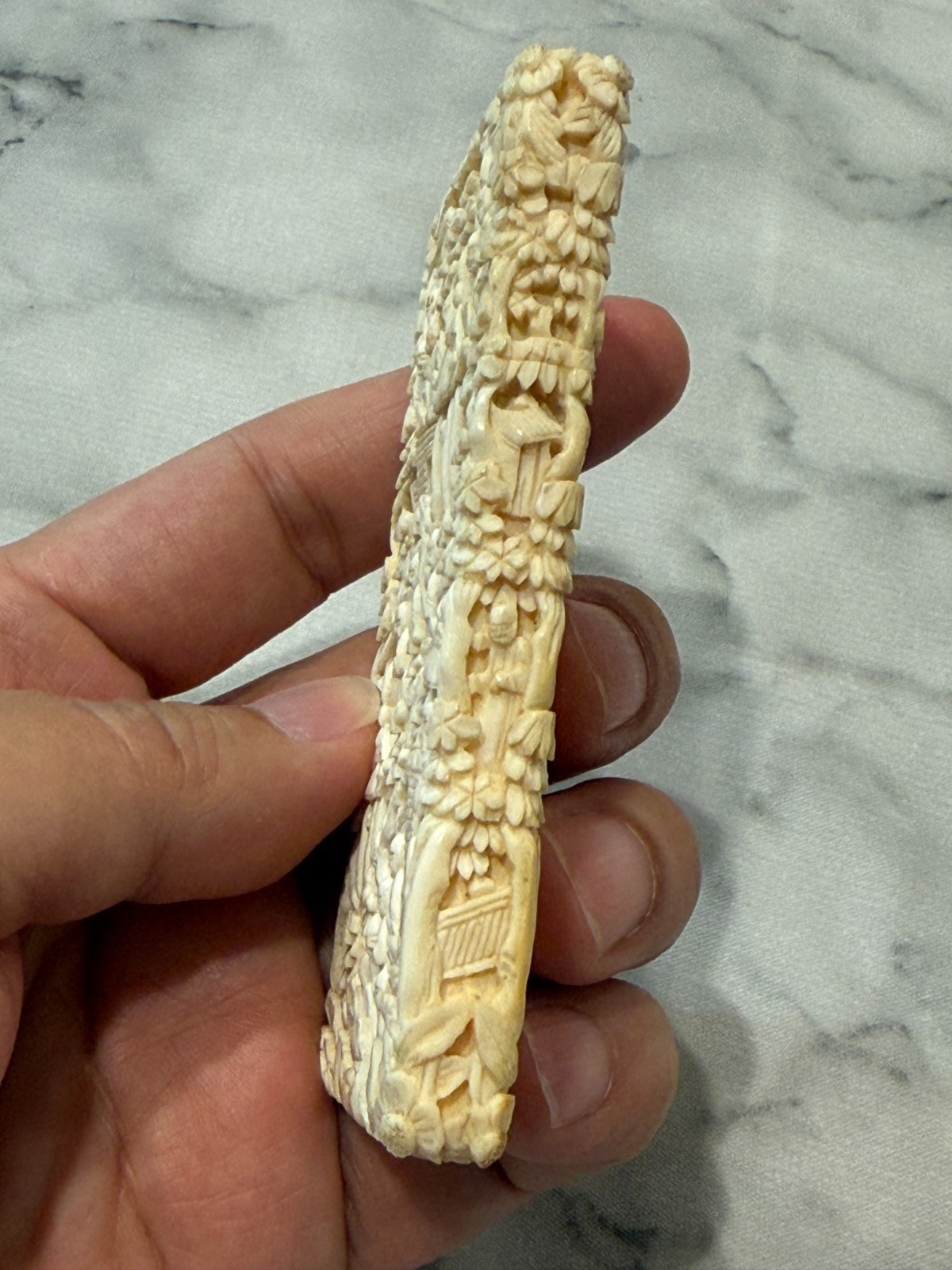 Antique Chinese Canton Export Calling Card Case