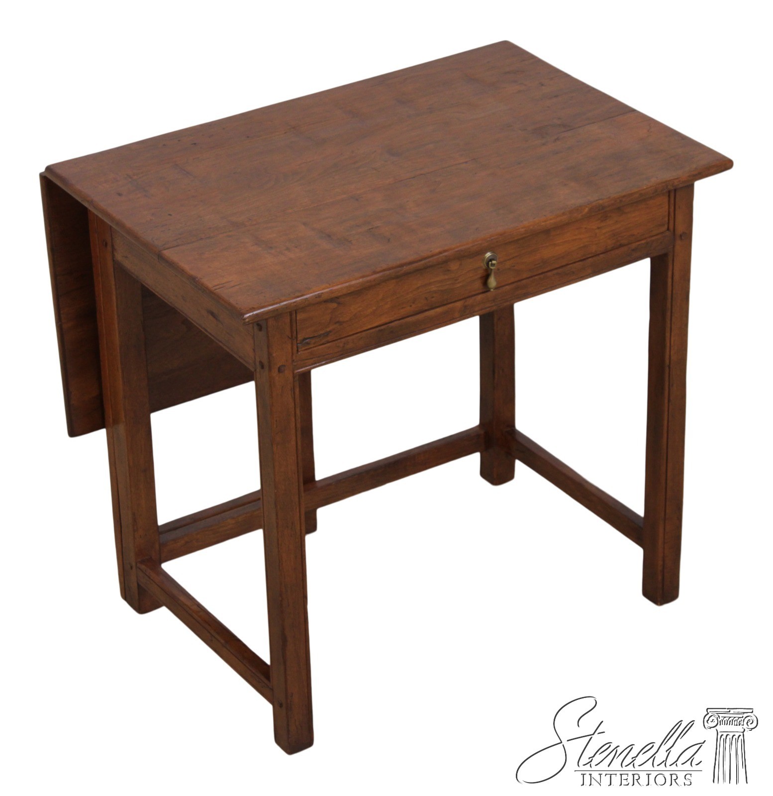 L72885: GUY CHADDOCK Attributed Drop Back Writing Desk Table