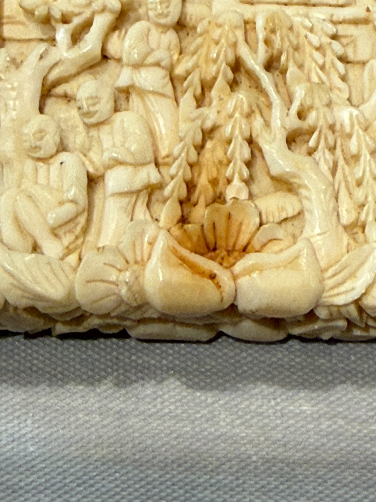 Antique Chinese Canton Export Calling Card Case